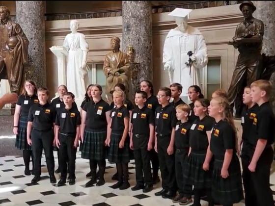 WATCH: Capitol Police Stop Children's Choir From Singing the National Anthem Inside U.S. Capitol