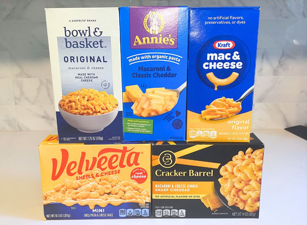 I Tried 5 Boxed Mac & Cheese Brands & My Favorite May Surprise You