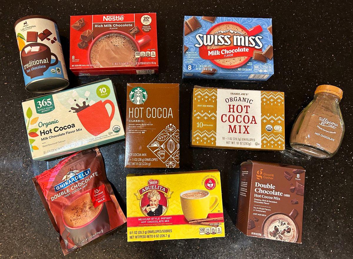 I Tried 10 Hot Chocolate Mixes & The Best Tasted Like a Candy Bar