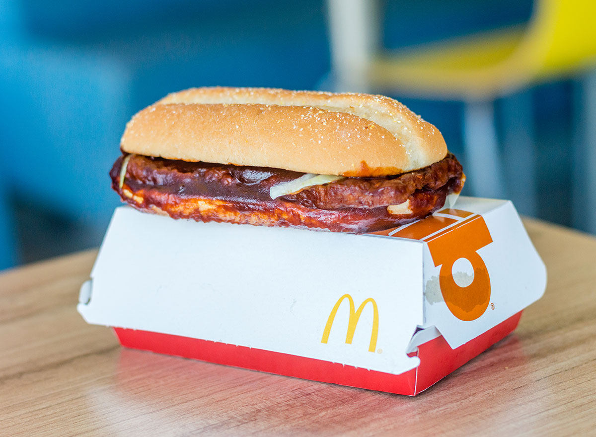 McDonald's McRib Is Officially Returning in November