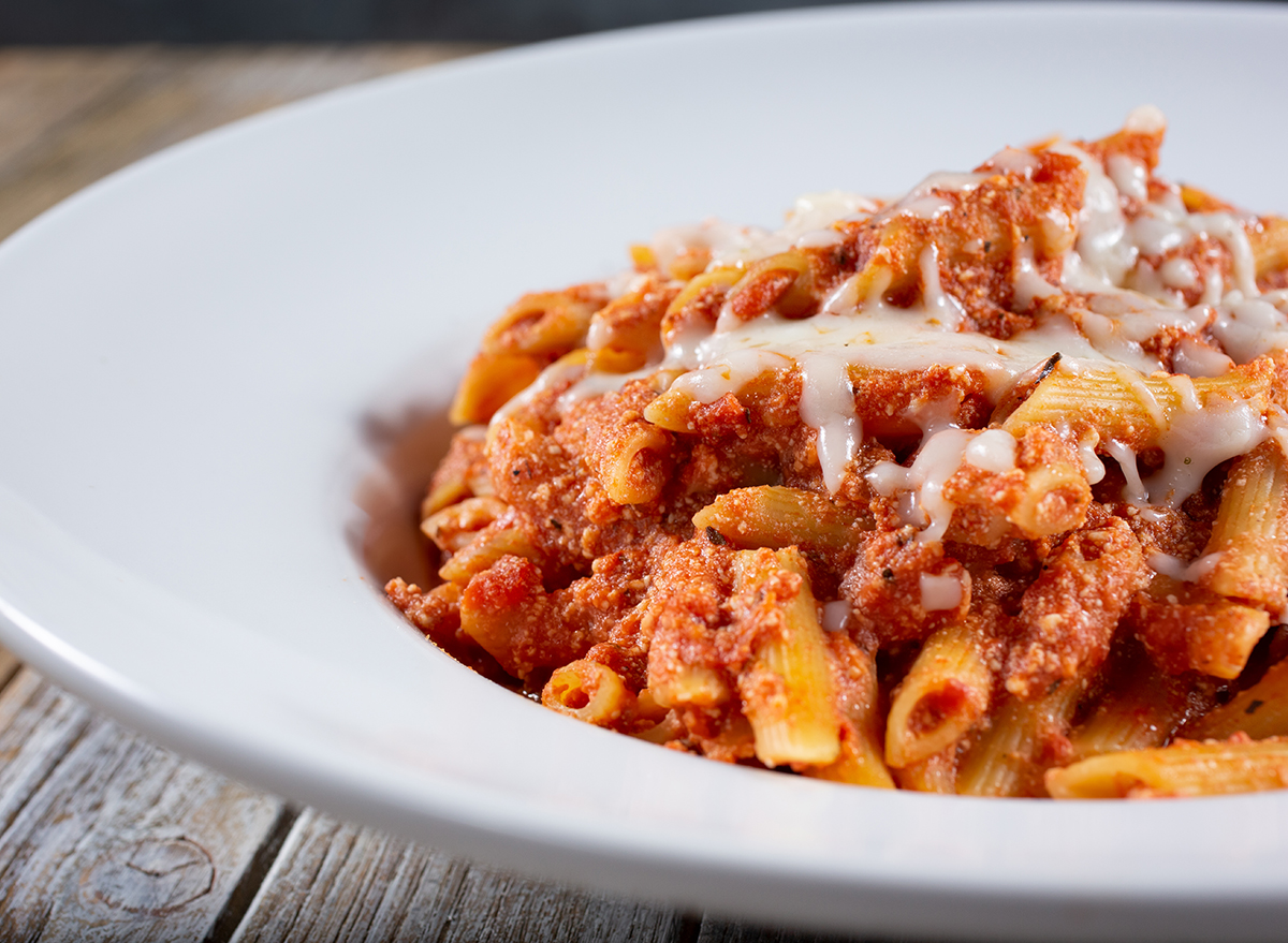 10 Restaurant Chains That Serve the Best Baked Ziti