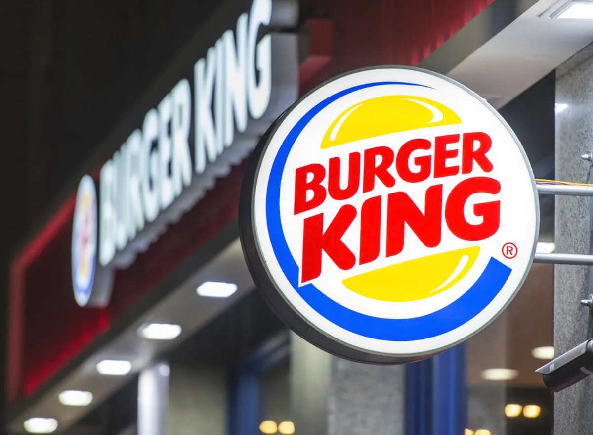 Burger King sign