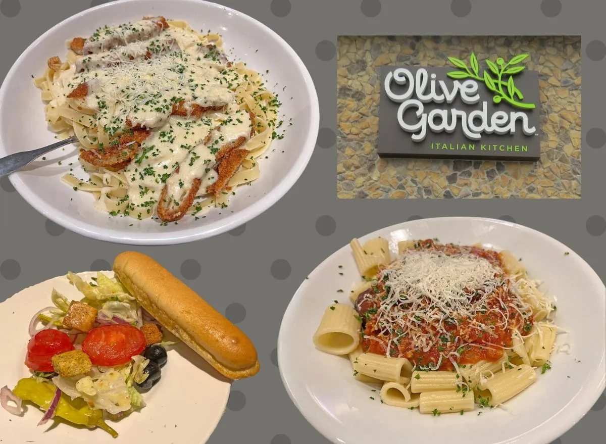 Olive Garden never-ending pasta bowl