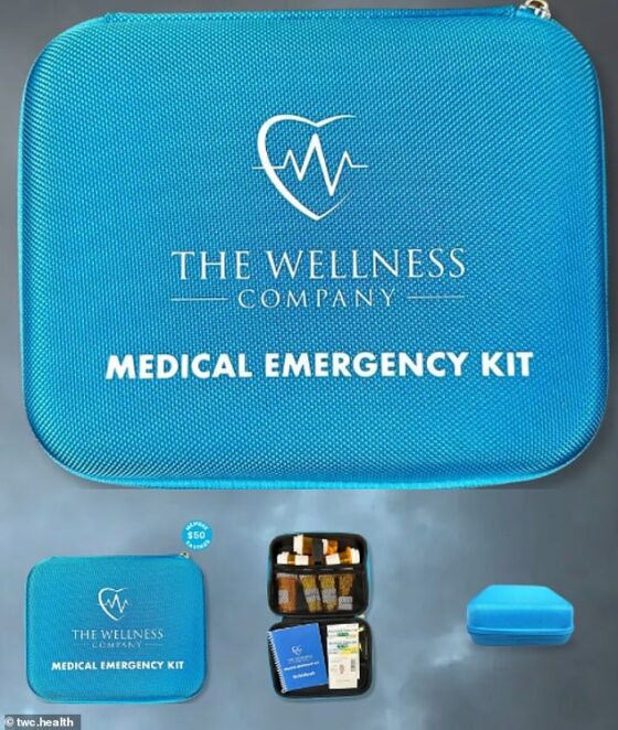 The Wellness Company sells a $299.99 'wellness emergency kit' filled with drugs like ivermectin and doxycycline, to fight Covid as well as a host of other conditions