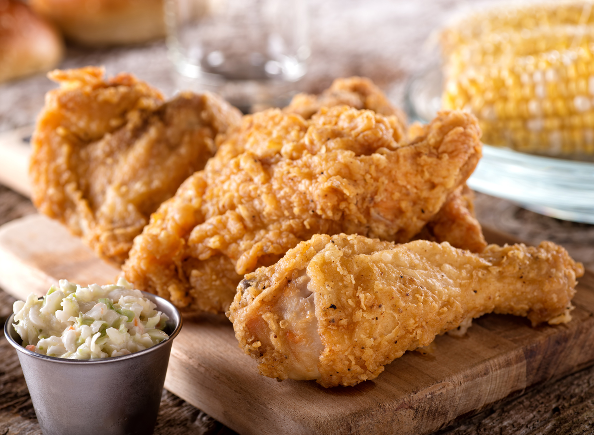 The #1 Unhealthiest Fried Chicken Dish at 10 Major Restaurant Chains