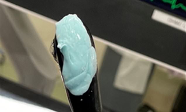 A real sticky situation! Doctors baffled as probe pulled out of man's throat has GUM on it