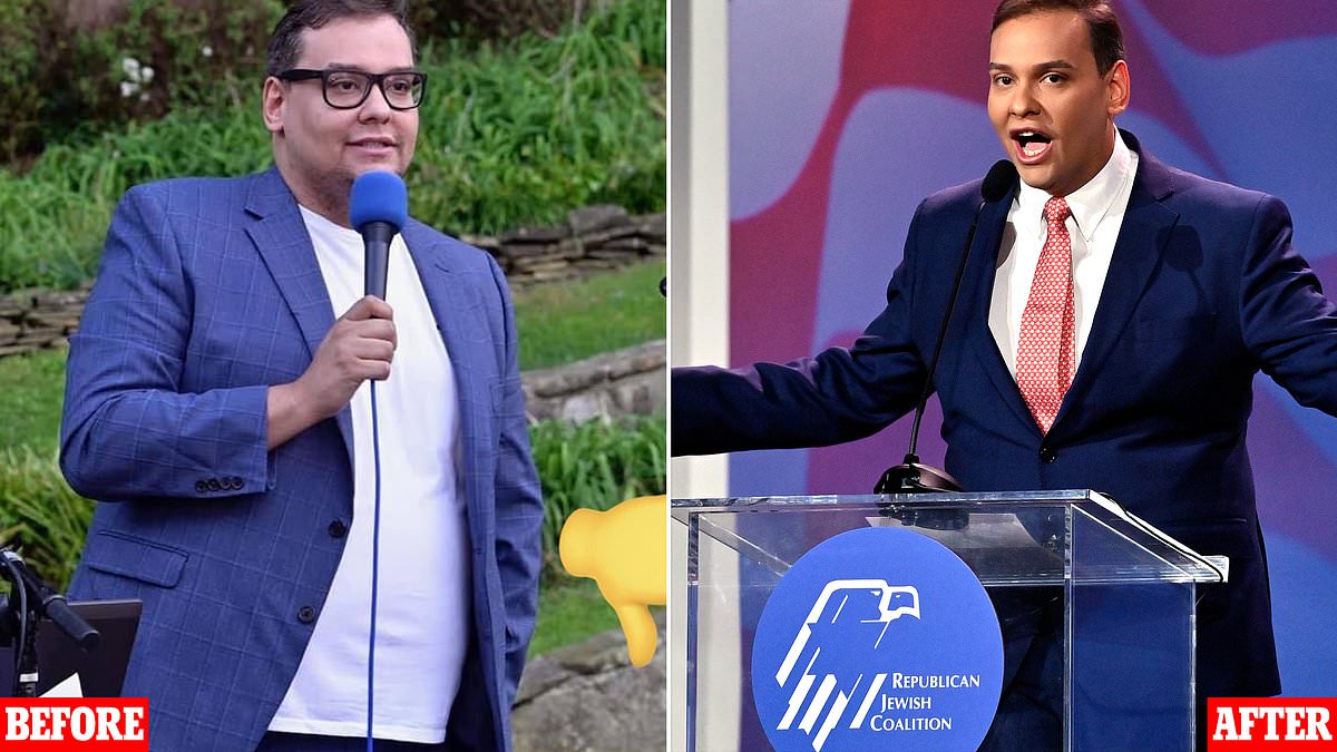 Big fat lie? Disgraced former Congressman George Santos claims he lost 110 POUNDS on Ozempic - but doctors say they doubt it