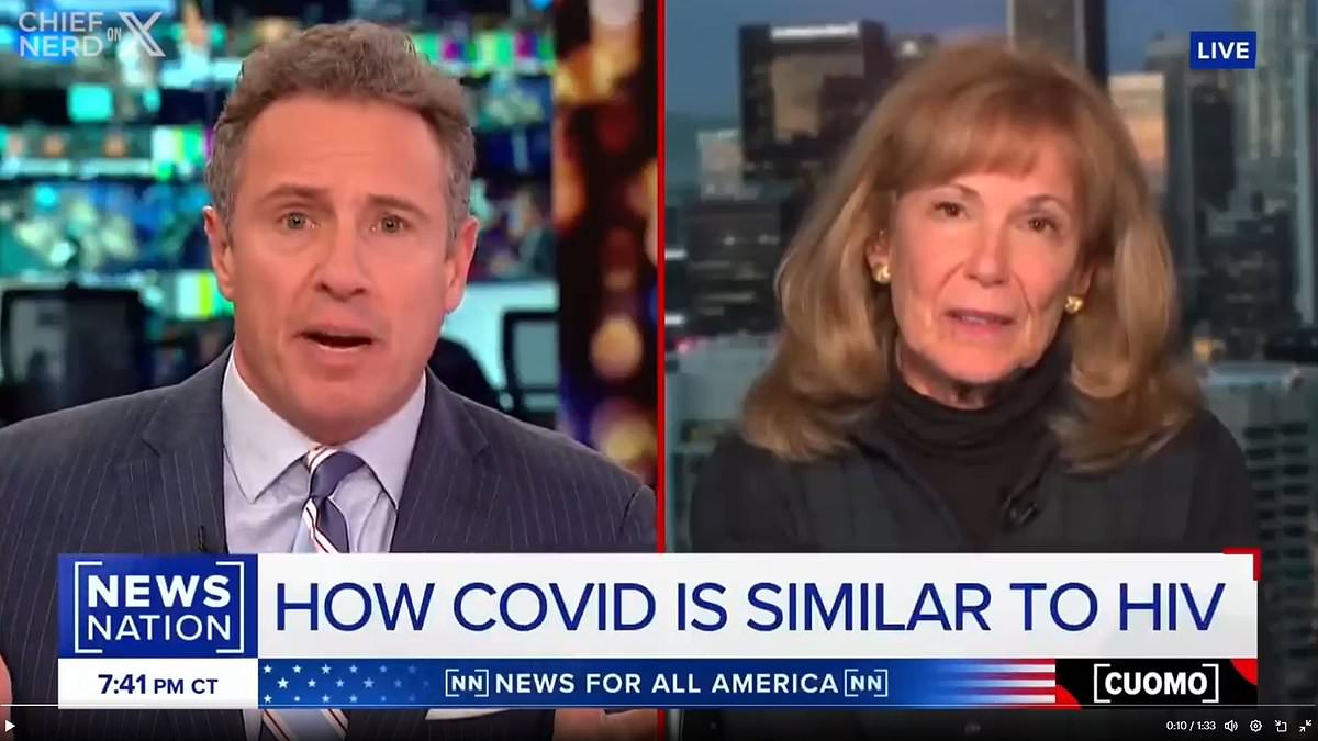 Former Trump medical advisor is slammed for comparing LONG COVID to HIV - with critics calling it 'bad science'