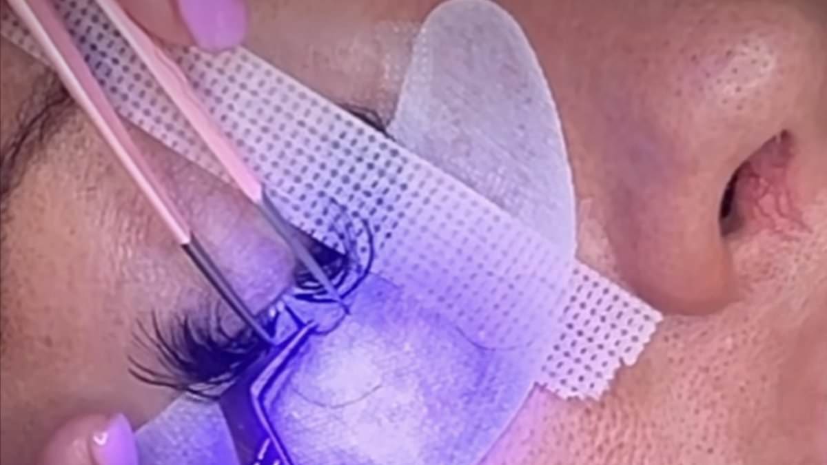 Health fears over untested new £30 beauty treatment: Clinics are offering women eyelash extensions using UV lamps to cure glue in 'seconds' - but there's no proof it's safe