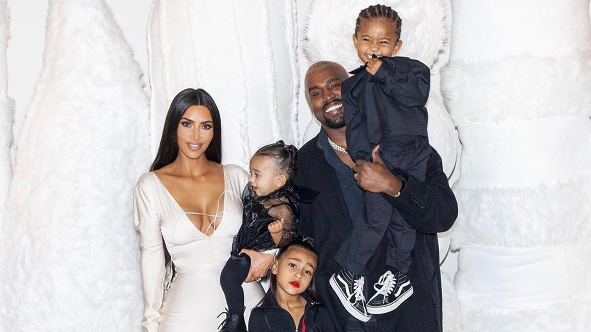 Kim Kardashian admits mistake in allowing daughter North West to wear red lipstick for family photo after backlash
