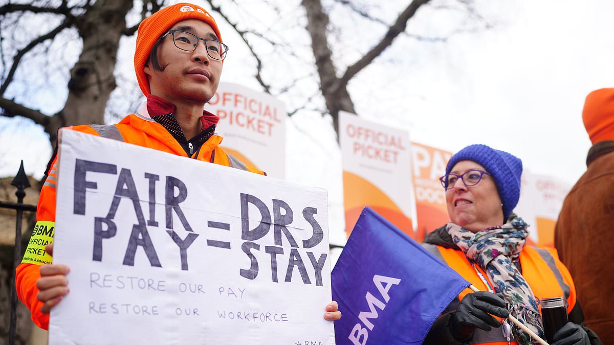 NHS junior doctor strikes are making GP crisis WORSE, experts warn amid devastating six-day walk-out to bring ailing hospitals to a standstill