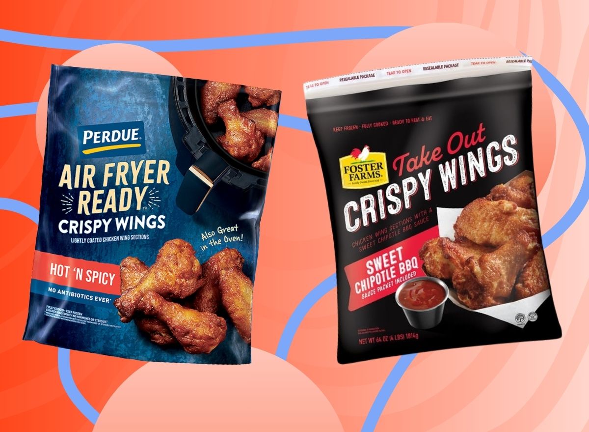 Air fryer crispy wings taste test