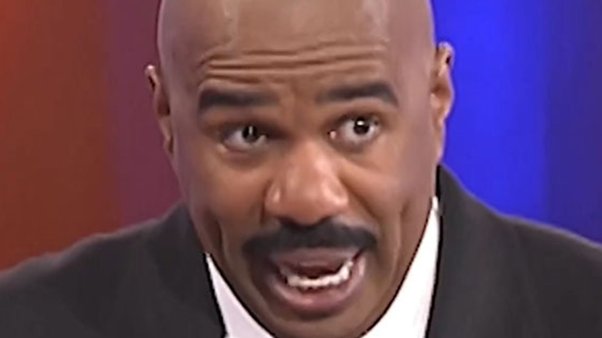 Steve Harvey snaps ‘shut up!’ at stunned Family Feud audience after contestant shocks with wrong answer