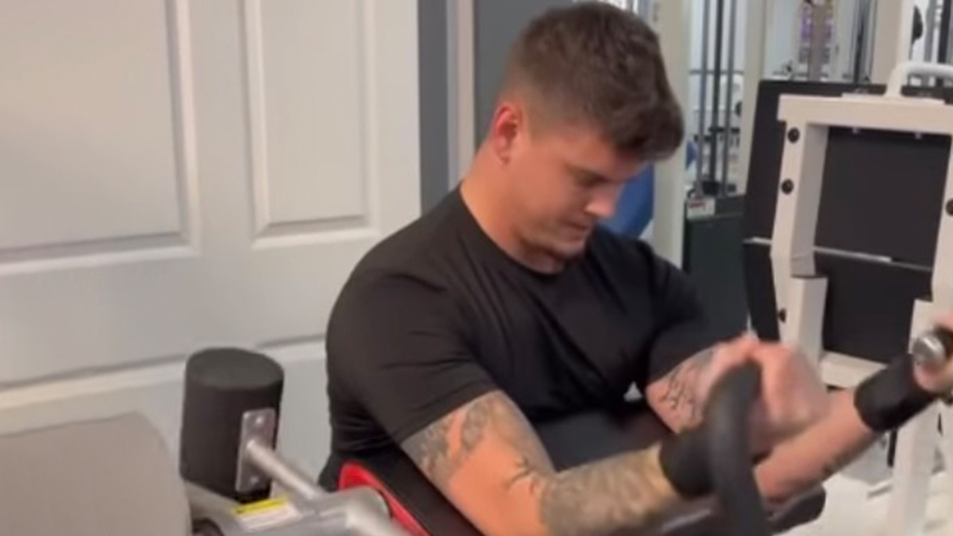 Teen Mom Catelynn Lowell gushes over ‘handsome’ husband Tyler Baltierra as star shows off muscles under tight shirt