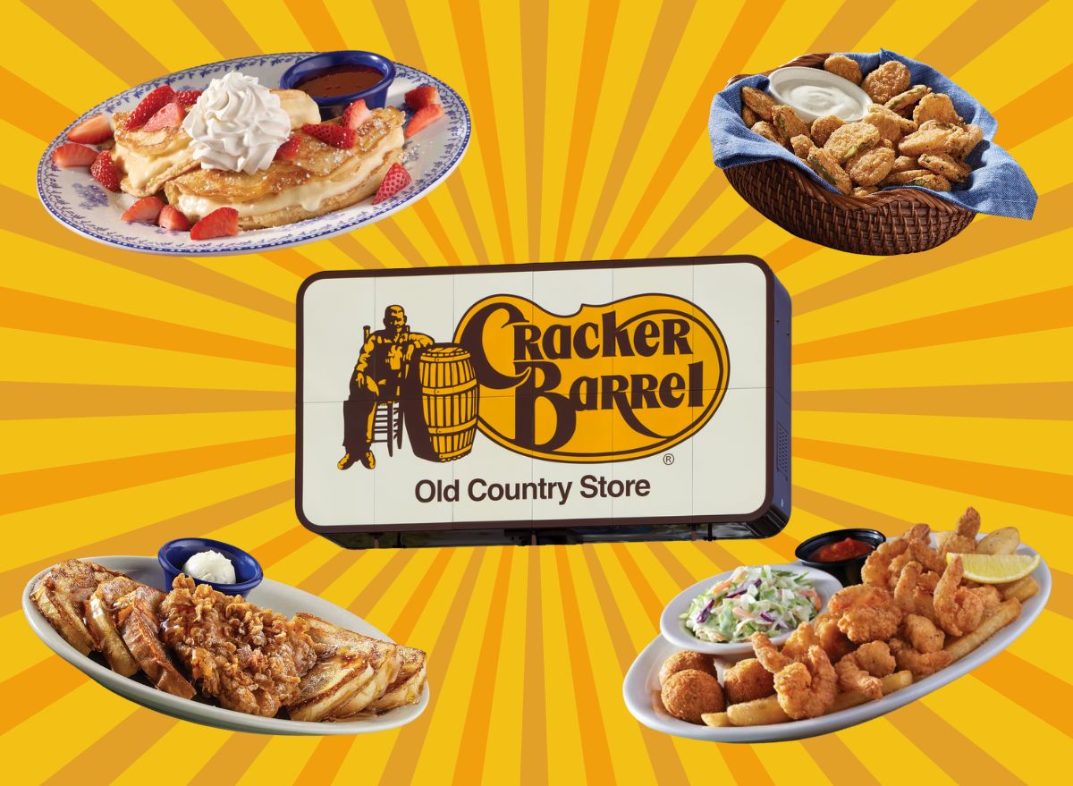 The 12 Absolute Worst Dishes to Order at Cracker Barrel, According to Dietitians