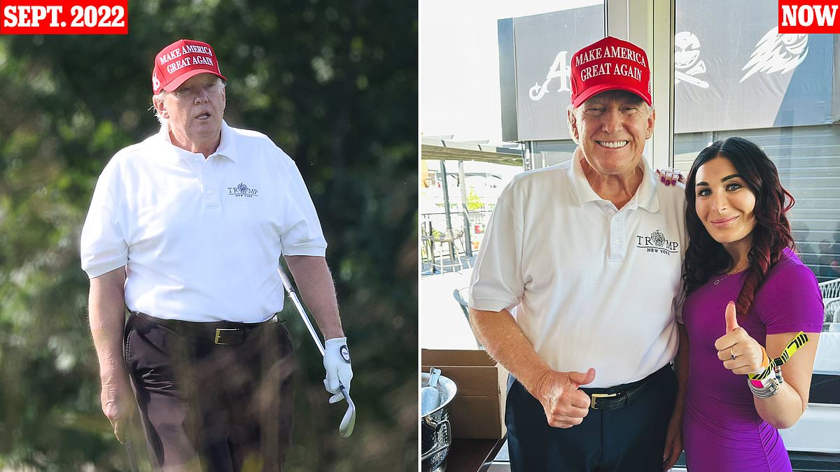 Trump FINALLY addresses his dramatic weight loss: Svelte ex-President, 77, says he's lost '15, maybe 20lbs' because he's 'too busy to eat'
