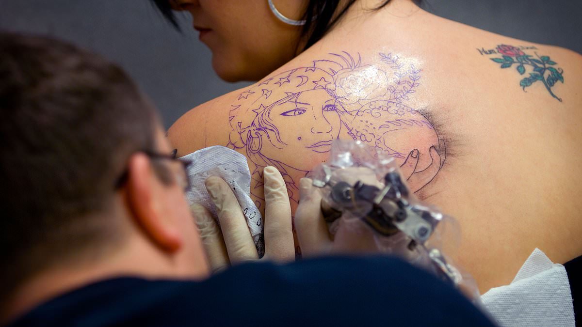 90% of tattoo ink contains chemicals that can cause ORGAN DAMAGE, study finds - with more Americans than ever now inked