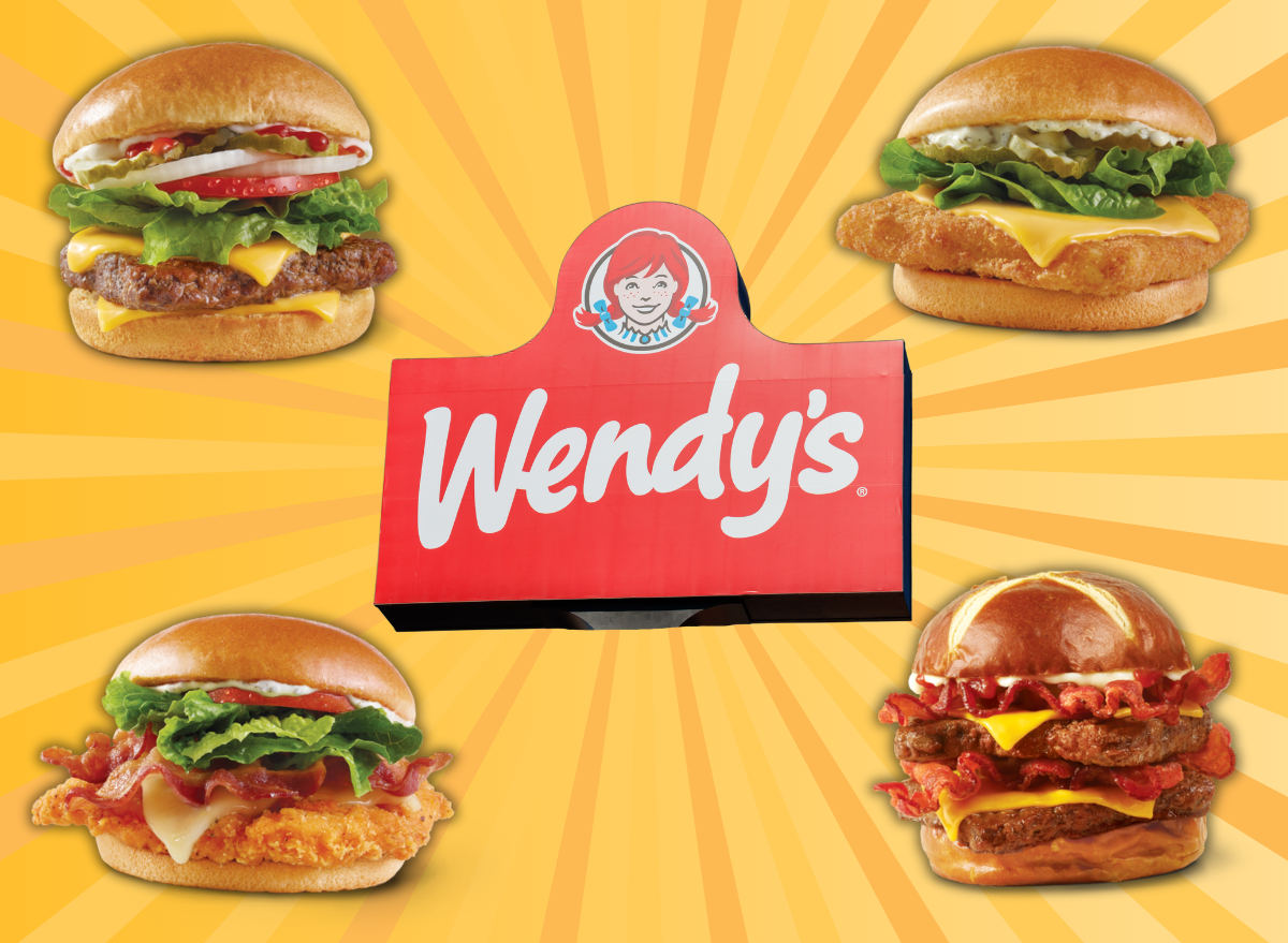 All of Wendy's Burgers & Sandwiches—Ranked by Nutrition