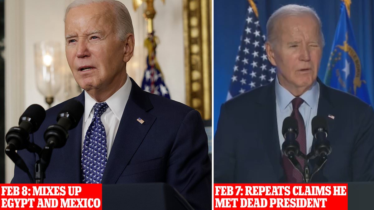 Doctors demand Biden take dementia tests NOW after an astonishing week of gaffes - capped off by brutal DOJ probe that found President suffers 'significant limitations in memory'