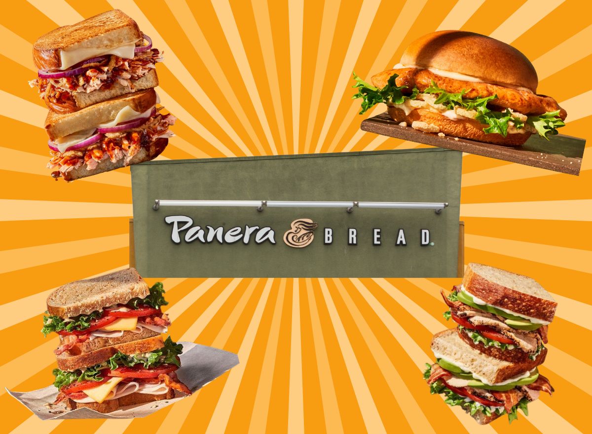 Panera sandwiches