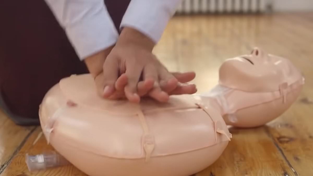 How DO you perform CPR? Must-read guide to save someone's life as shock poll reveals 40% of adults don't know what to do