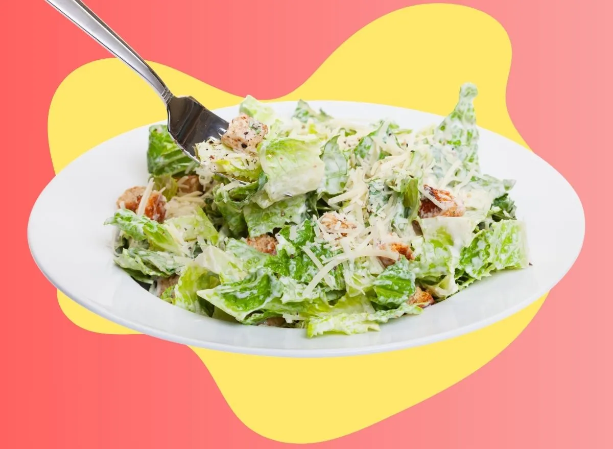 I Tried the Caesar Salad From 5 Restaurant Chains & There Was One Winner