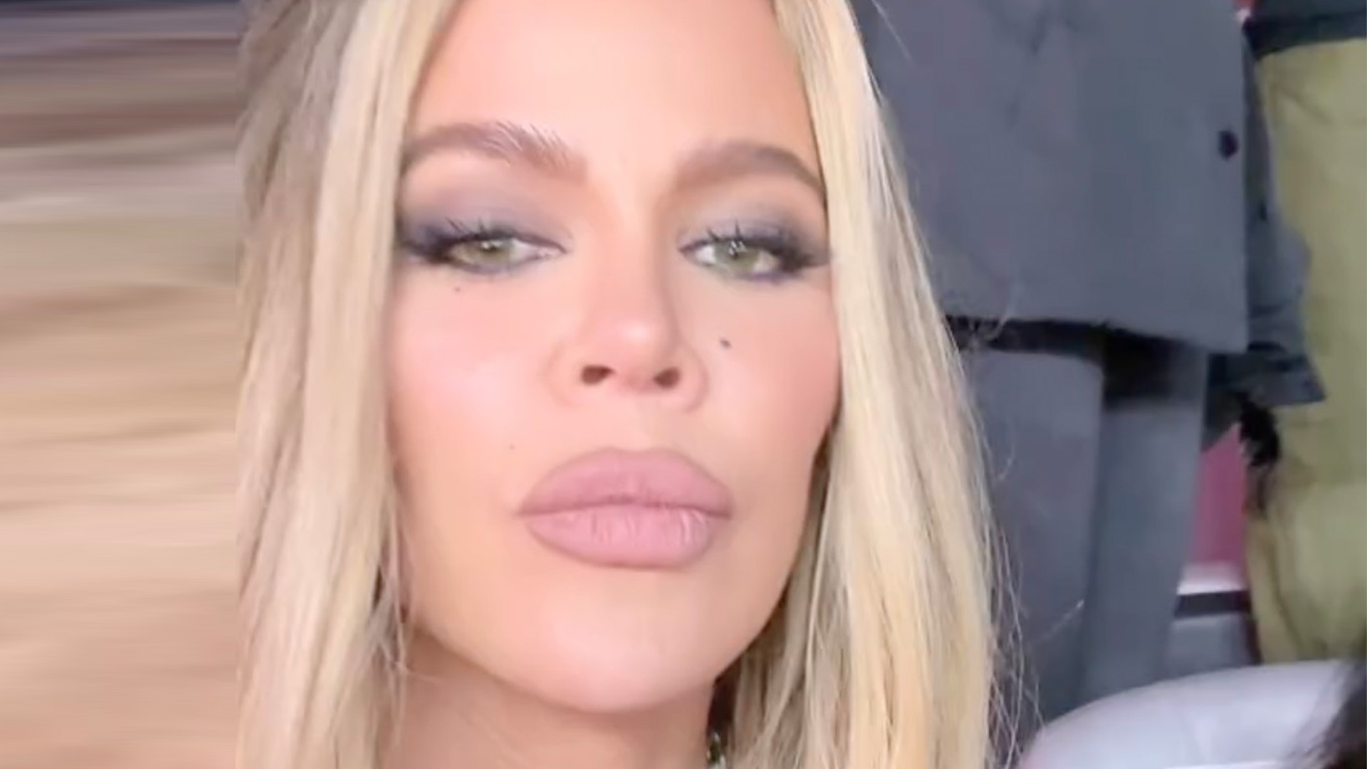 Khloe Kardashian exposes her ‘blown-up’ lips that look ‘stuck on her face’ in alarming Super Bowl photos