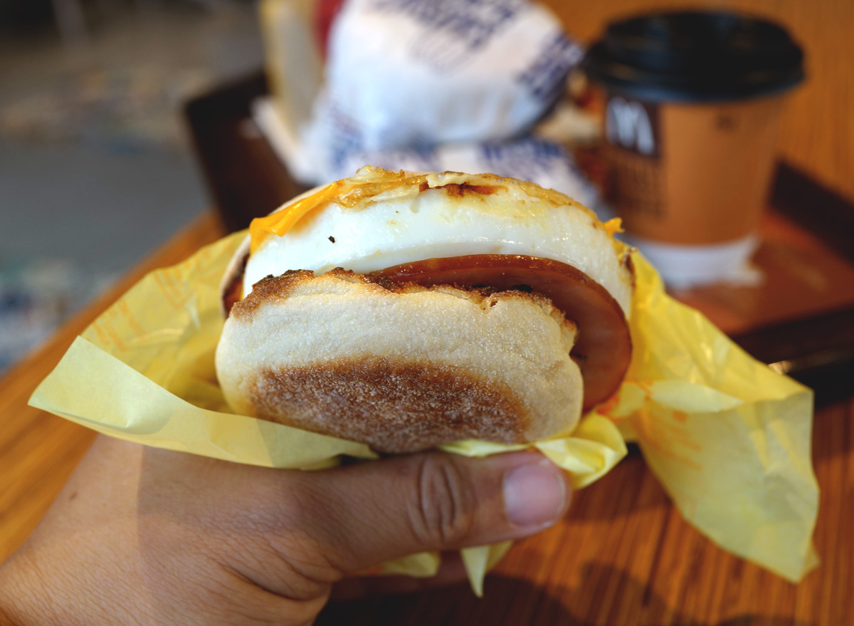 McDonald's Eggs Just Got a Major Quality Upgrade