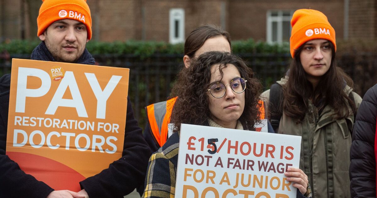 NHS hit by strikes on more than one in 10 days - as junior doctors walk out again