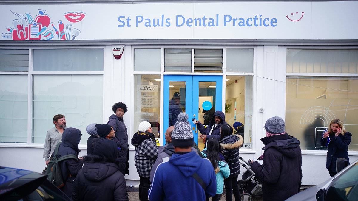 Please don't queue, we've run out of space! New NHS dental practice that has battled 6-hour queues from 5am shuts list to new patients... two days after opening