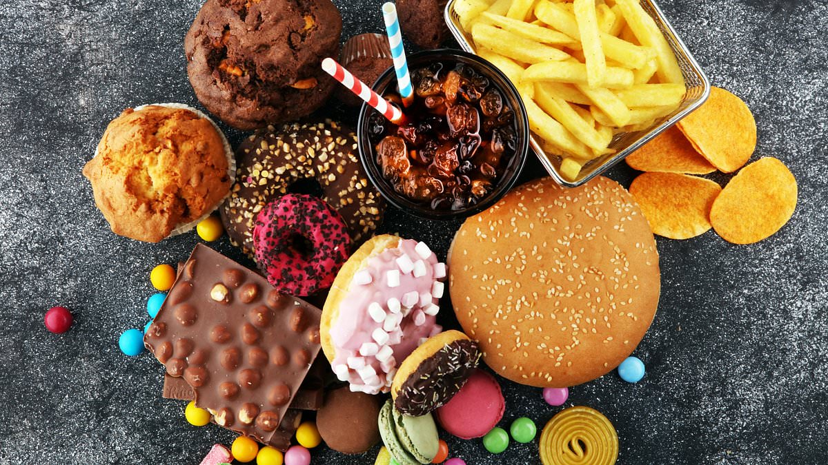 Revealed: Britain and US eat more ultra-processed foods than anywhere else in world, with junk like cakes, sweets and biscuits making up almost 60 PER CENT of an adult's average diet