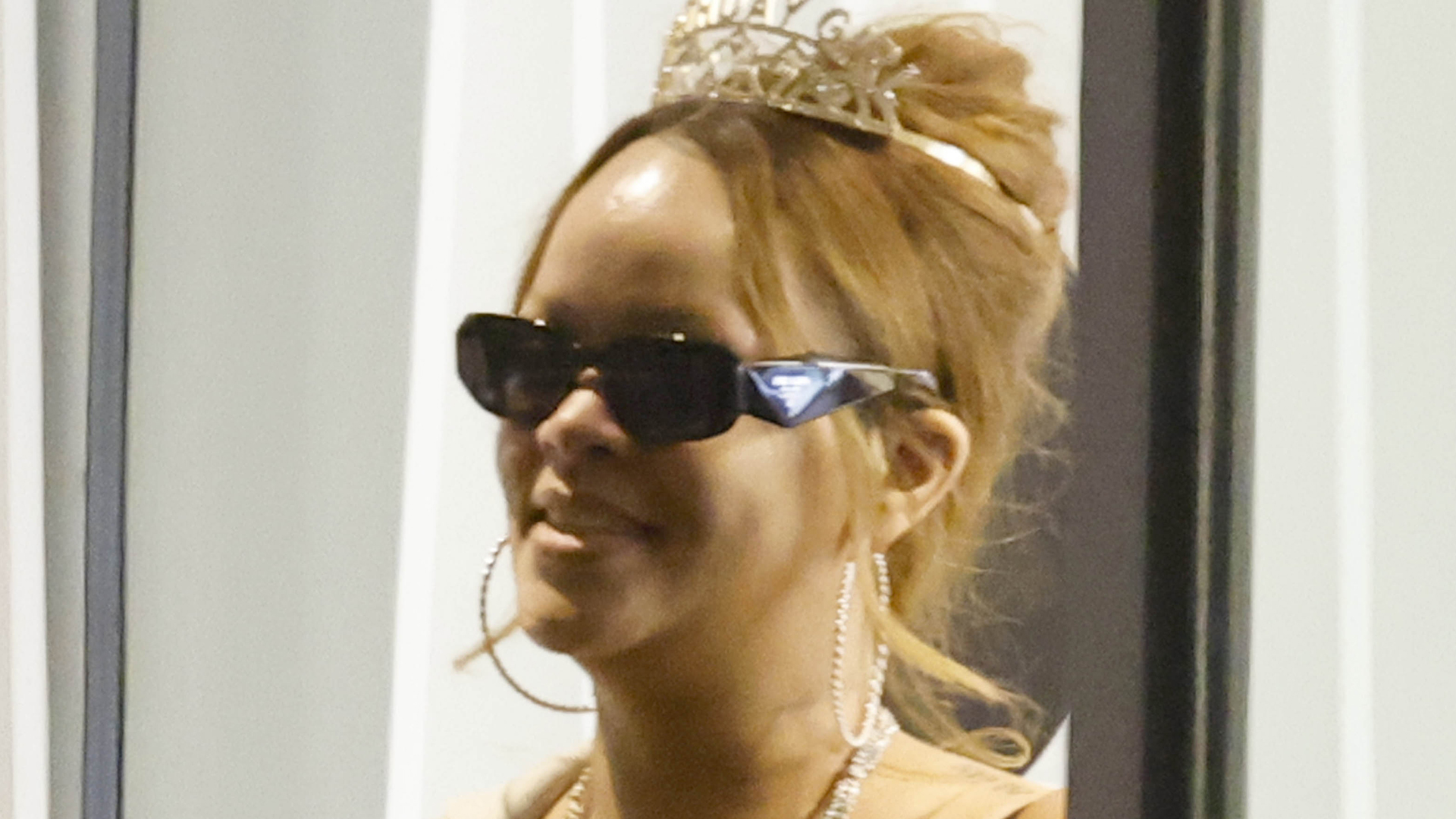 Rihanna hides stomach with clever trick in Milan as fans think she’s pregnant with third baby in 2 years with A$AP Rocky