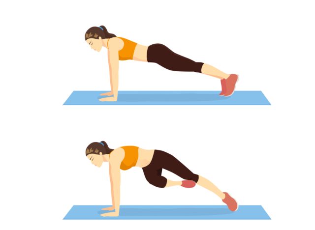 plank twist