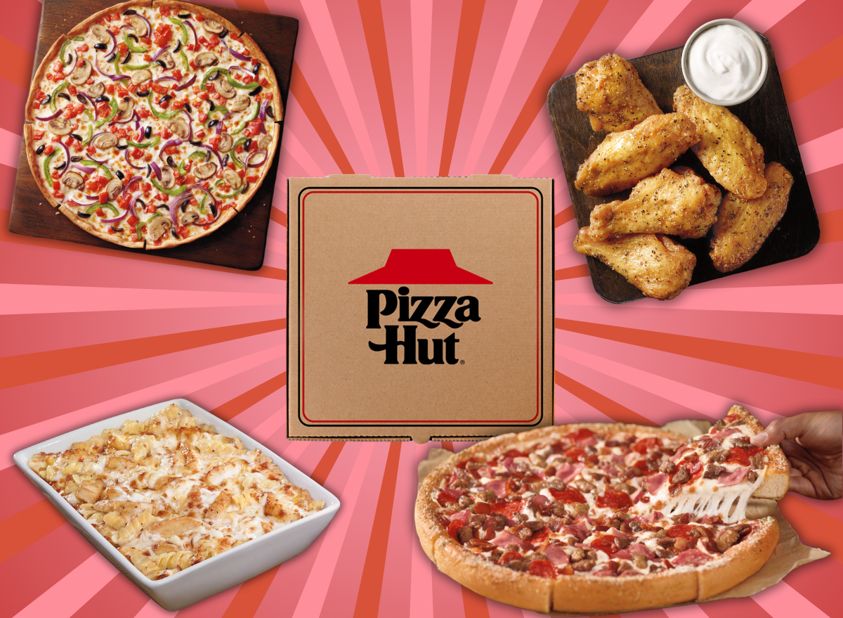 pizza hut healthy menu options