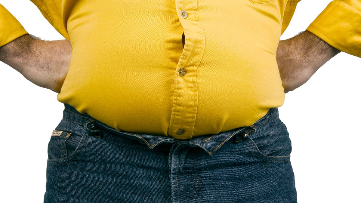 Warning to men with beer bellies as scientists find protruding gut may raise the risk of dementia