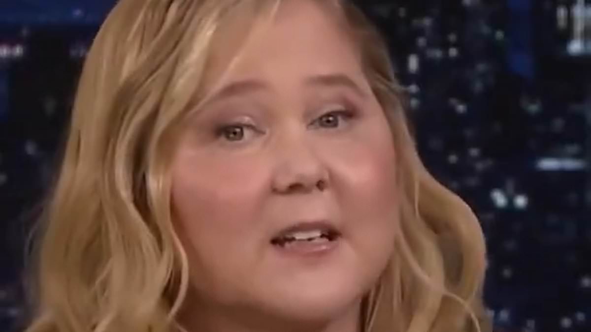 What happened to her face? Doctors' fears for actor Amy Schumer after she appears puffy and swollen on The Tonight Show