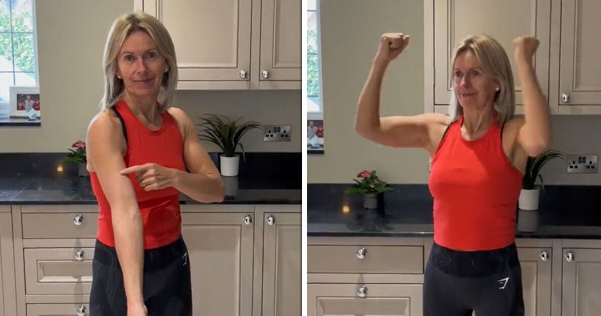 'I’m in my 50s with the most toned arms - 4 exercises to get rid of your bingo wings'