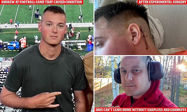 A Texan, 25, who's had experimental brain surgery to DEAFEN himself. A cancer survivor driven to the brink of suicide: Cruel reality of living with rare disorder that makes even the faintest noise sound like a bomb going off in their ears