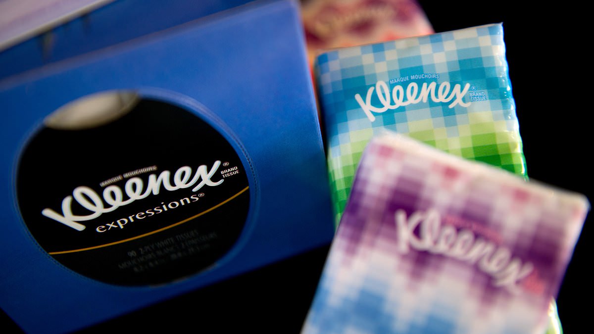 Giant blow for tissue maker Kleenex as lawsuit accuses company of polluting entire Connecticut town with cancer-causing PFAS chemicals