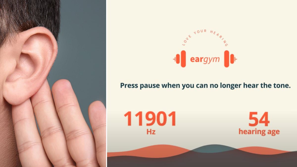 How old are YOUR ears? 30-second hearing age check can tell if you're losing your hearing early