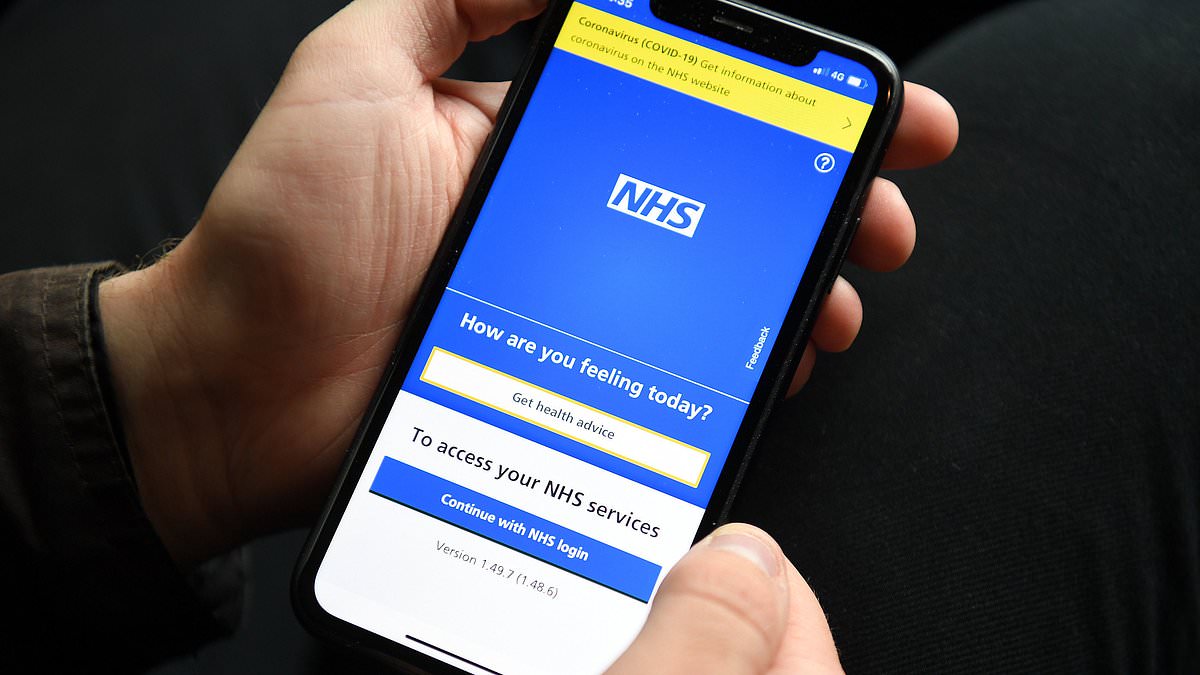 NHS app to start tracking your steps: Plan to boost nation's health and get benefits Britain back to work sparks alarm as critics say it has 'horribly Big Brother-ish overtones'