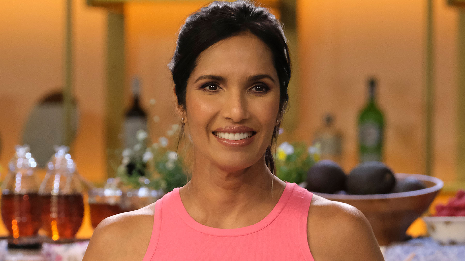 Padma Lakshmi, 53, shows off her figure in tiny black bikini as fans think Top Chef alum has ‘still got it’