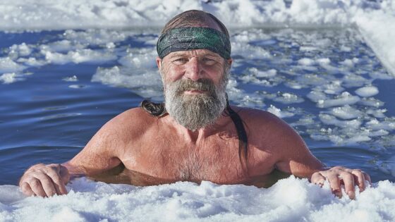 Proof 'The Iceman' Wim Hof's hellish method really does wonders for your health: Plunging yourself into an ice bath 'reduces inflammation'