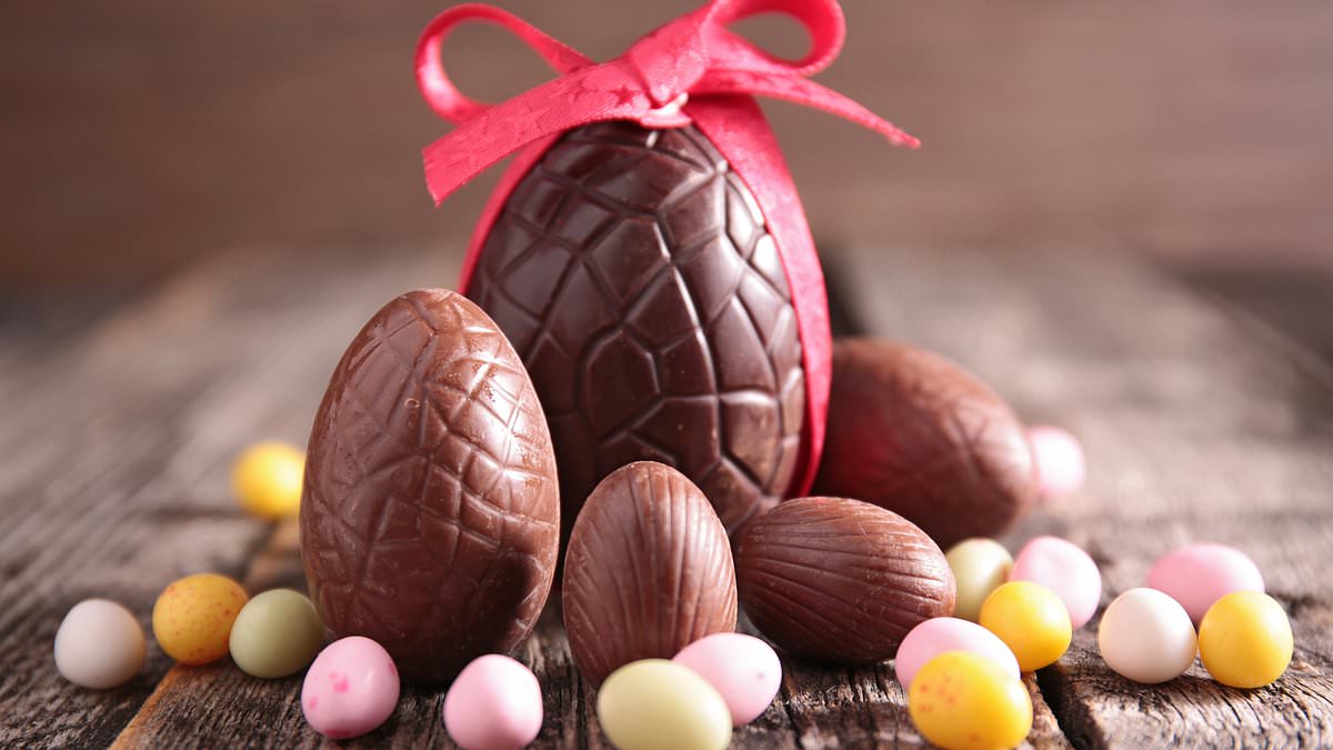 The 20 least calorific Easter eggs revealed - with one sweet treat containing only 454 calories