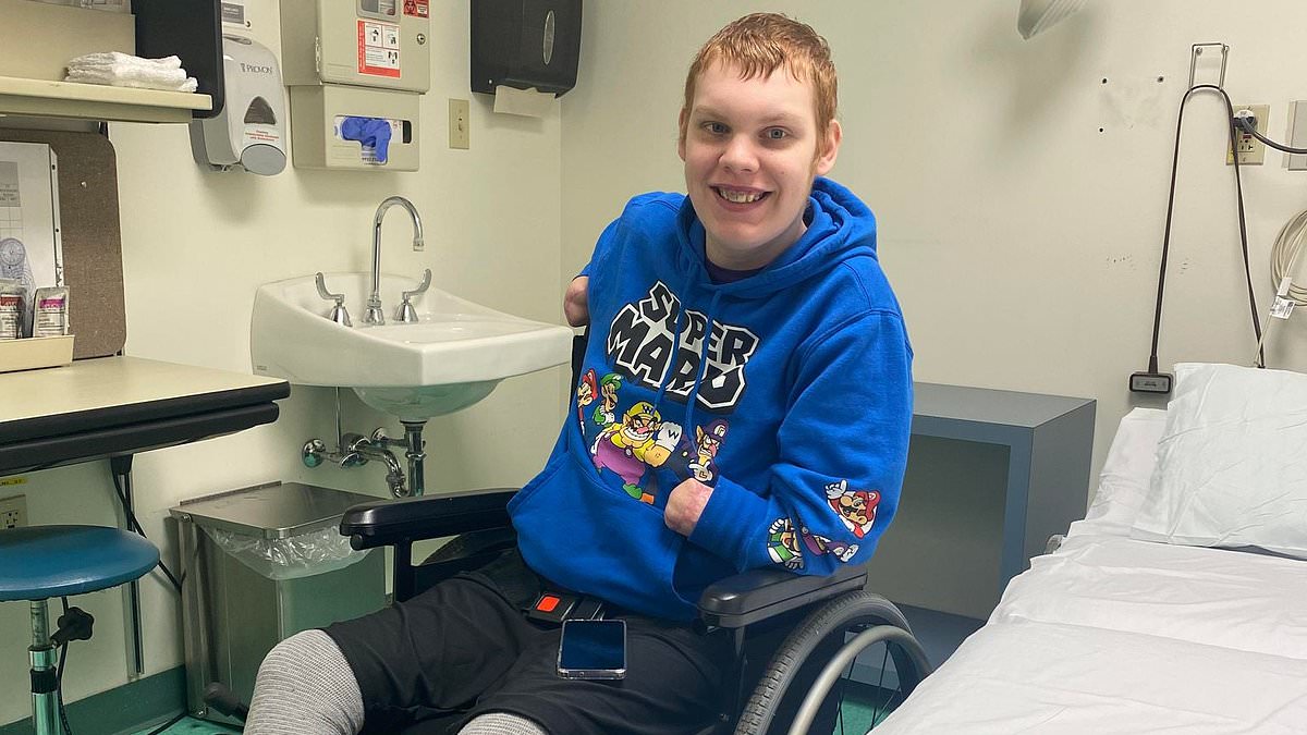 West Virginia boy, 16, has both hands and feet AMPUTATED after a tickly throat led to sepsis and 'mummified' his limbs