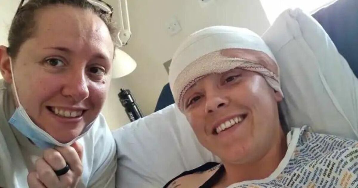 Woman, 33, who thought she was tired and dehydrated diagnosed with incurable brain cancer