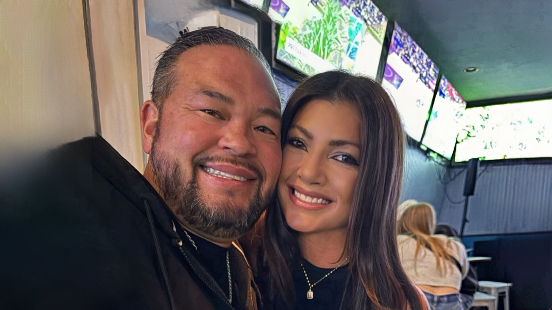 Jon Gosselin smiles with girlfriend Stephanie Lebo in rare photo of private couple just weeks after star slammed ex Kate