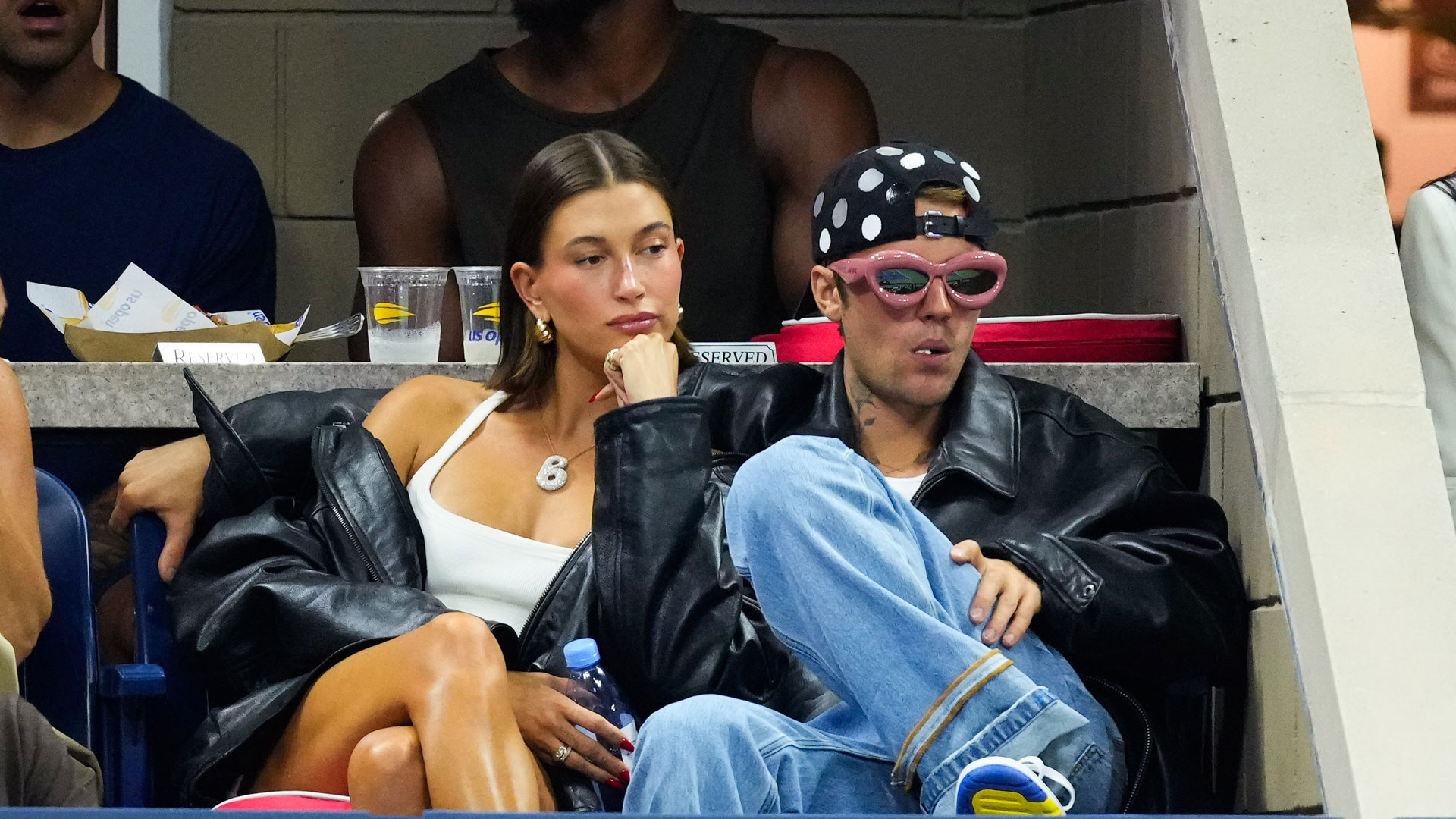 Justin and Hailey Bieber appear solemn and keep their distance on date night in LA as marital issue rumors rage on