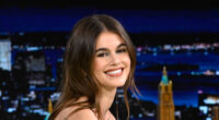 Cindy Crawford’s daughter Kaia Gerber, 22, is the ‘spitting image’ of her mom fans claim as she appears on late show