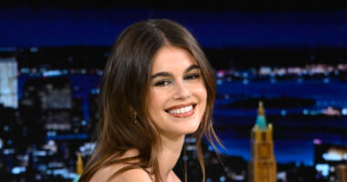 Cindy Crawford’s daughter Kaia Gerber, 22, is the ‘spitting image’ of her mom fans claim as she appears on late show